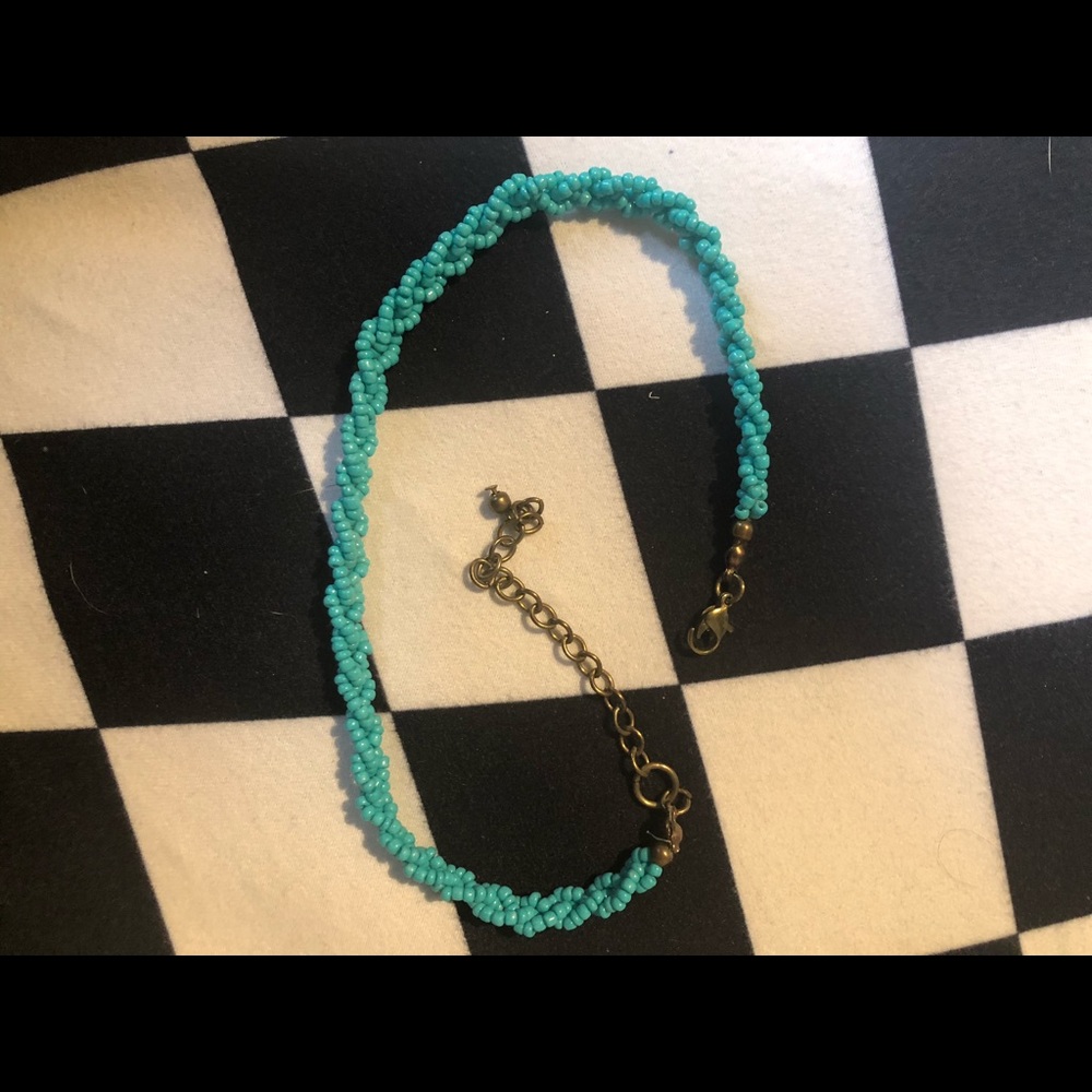 Turquoise beaded Choker